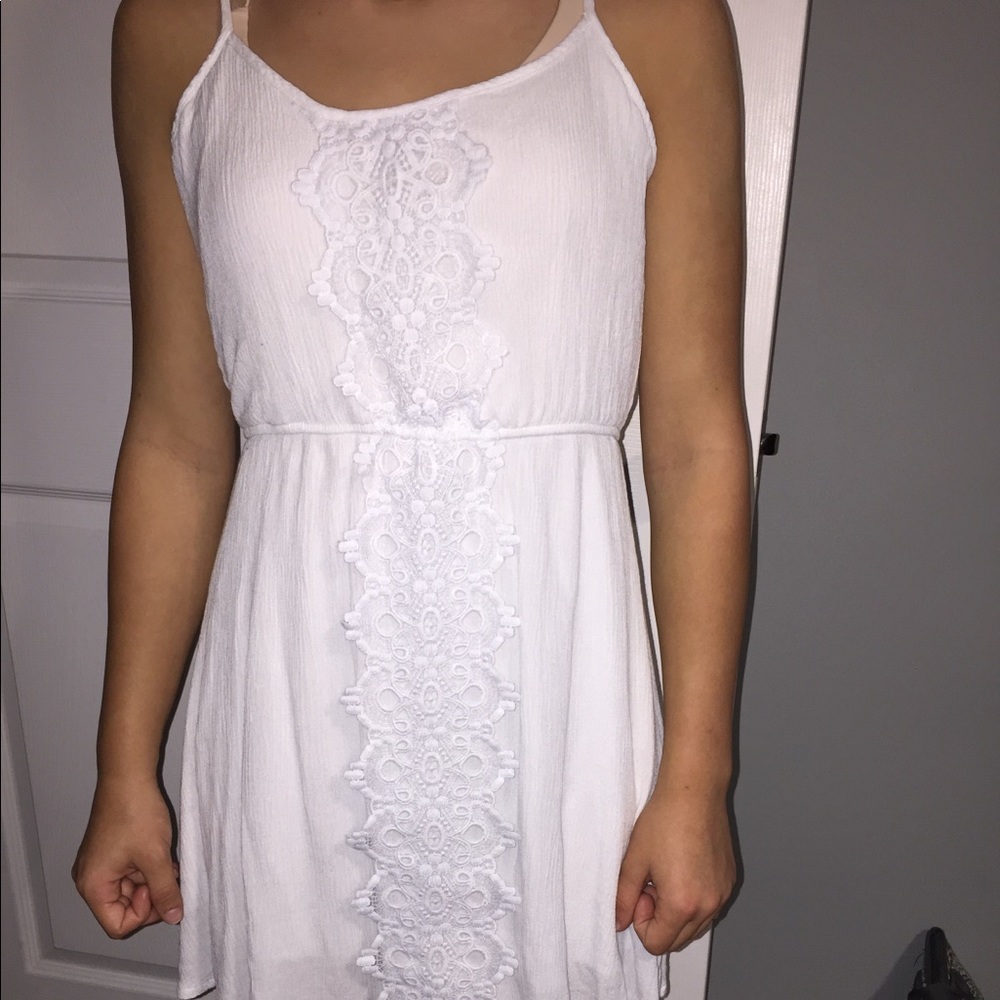 White summer dress